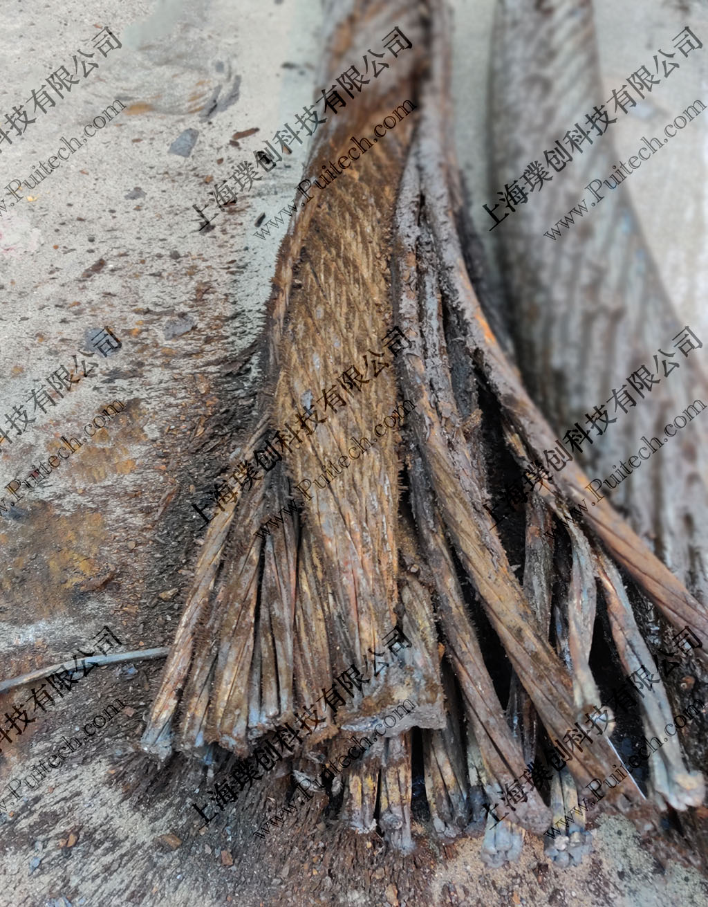 钢丝绳探伤服务精准判断内部锈蚀